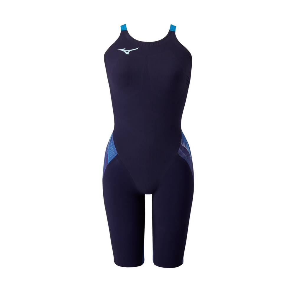 Damske Plavky Mizuno GX-Sonic V Multi Racer (MR) Technical Modre Vypredaj EWZB16940
